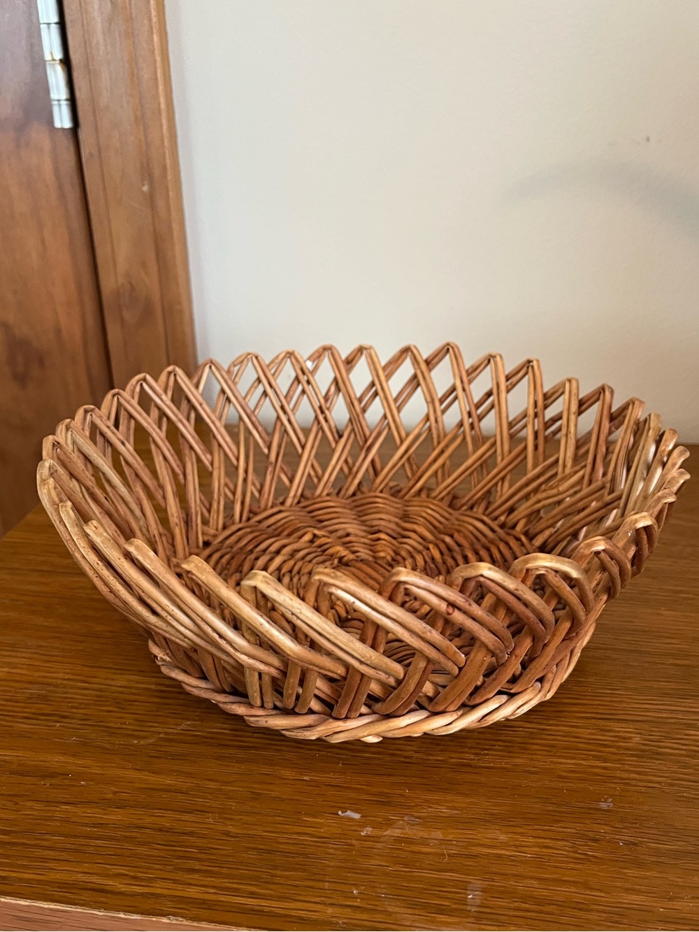 Woven Rattan Decorative Bowl